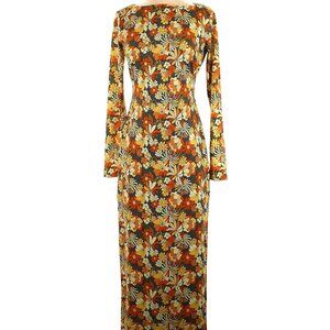 NWT Alexia Admor Floral Print Maxi Dress